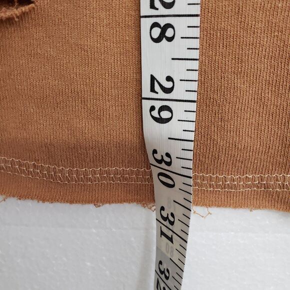 NWT NEW Easel Woman's Distressed Rust Colored Medium Top - Picture 7 of 7